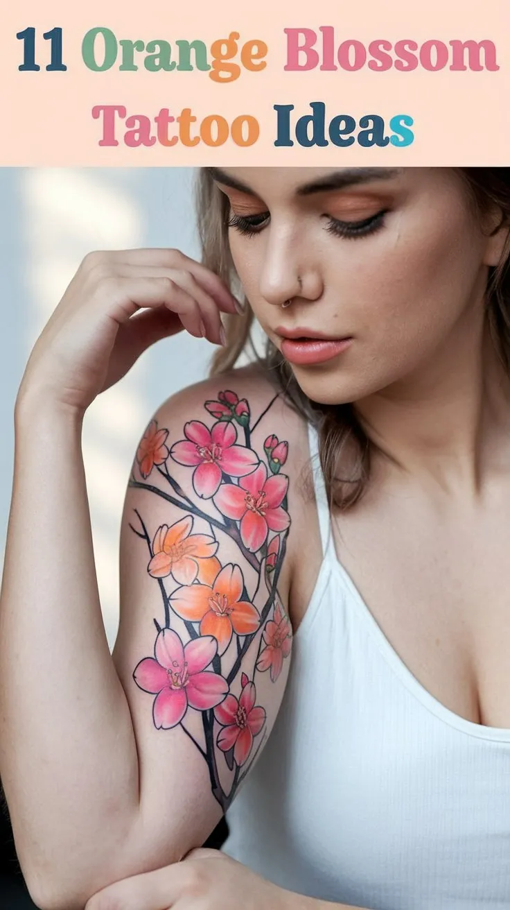 Read more about the article 11 Orange Blossom Tattoo Ideas for a Beautiful Design