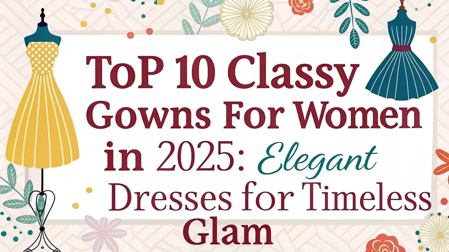 Read more about the article Top 10 Classy Gowns for Women in 2025: Elegant Dresses for Timeless Glam