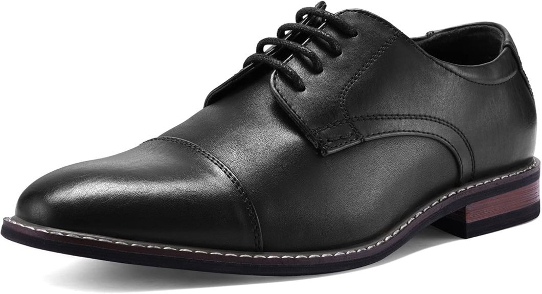 elegant classic wingtip oxfords