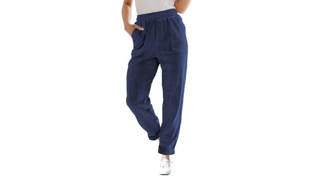 high waist corduroy pants