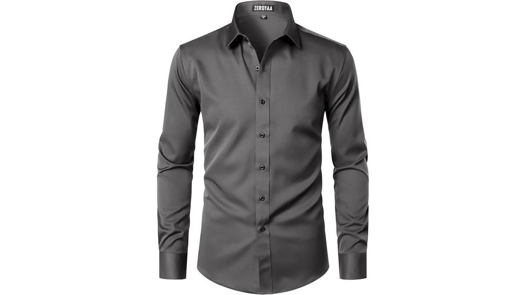 slim fit men s dress shirt