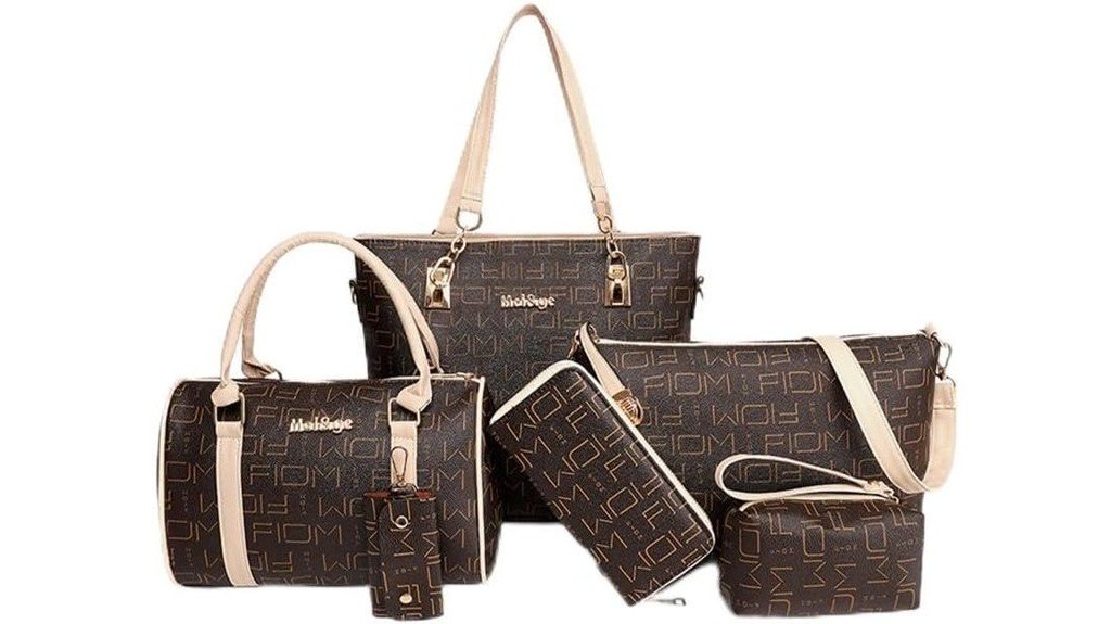 women s pu leather set