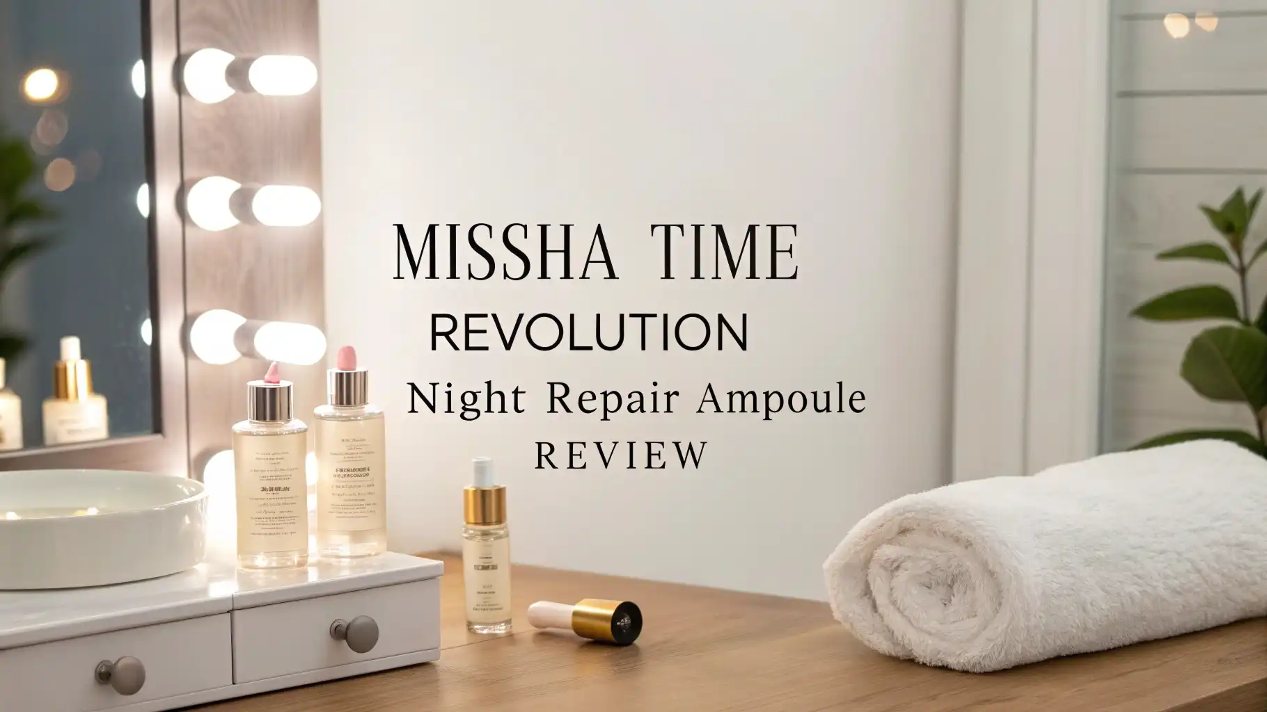 Read more about the article Missha Time Revolution Night Repair Ampoule Review 2026