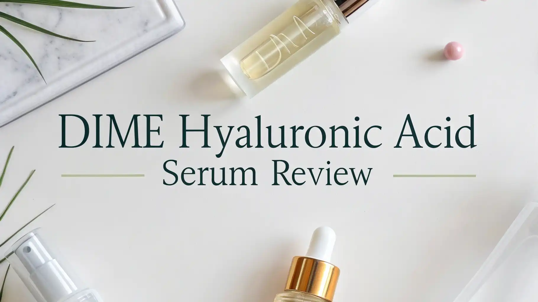 You are currently viewing DIME Hyaluronic Acid Serum Review 2026: Worth Your Money?