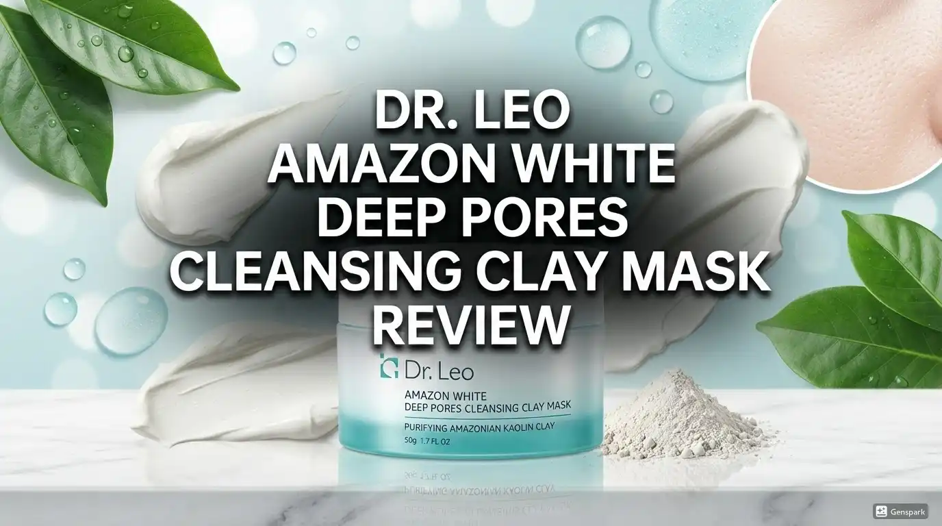 Read more about the article Dr. Leo Amazon White Deep Pores Cleansing Clay Mask Review 2026