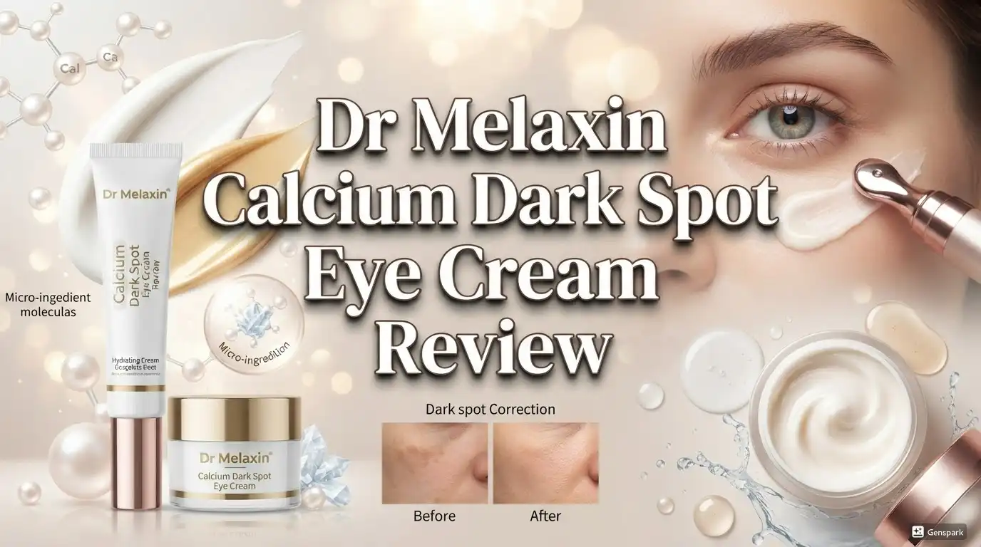 You are currently viewing Dr Melaxin Calcium Dark Spot Eye Cream Review 2026: Ultimate Guide
